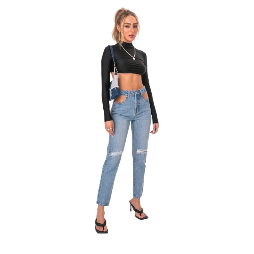 Edikted Pocketless Jeans